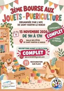 Image Bourse jouets vetements puériculture (photo 1)
