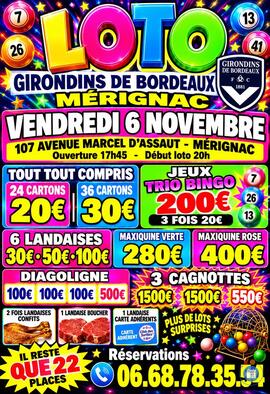 Image Loto forfait 20€ ou 30€ tout tout compris 36 cartons 2 grosses cagnottes (photo 1)