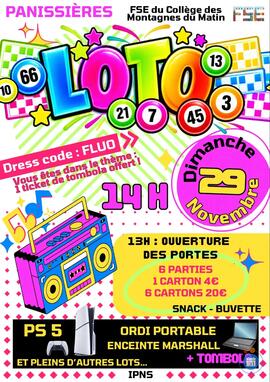 Image Loto FSE Panissières (photo 1)