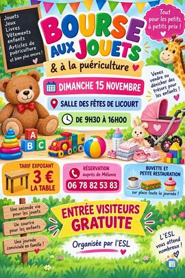 Image Bourse aux jouets - Puériculture - Marché artisanal (photo 1)