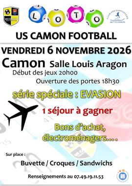 Image Loto Quiné Us Camon Football (photo 1)