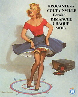 Image Marché à la Brocante mensuel d'Agon-Coutainville (photo 1)