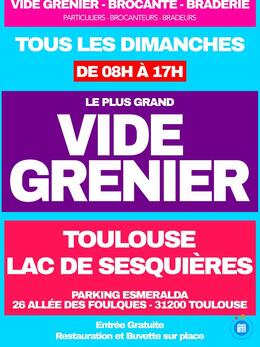 Image Vide grenier brocante braderie Toulouse lac de sesquieres (photo 1)