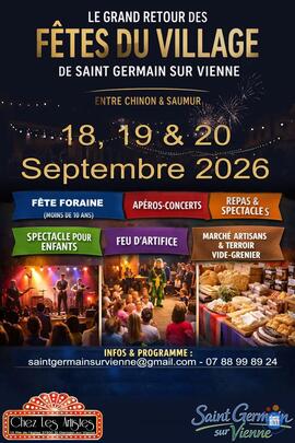 Image FËTE DU VILLAGE AVEC FETE FORAINE MARCHE PRODUCTEUR ARTISANS (photo 1)