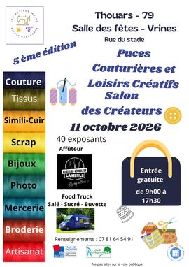 Image Puces couturières et Loisirs Créatifs Salons des Créateurs (photo 1)