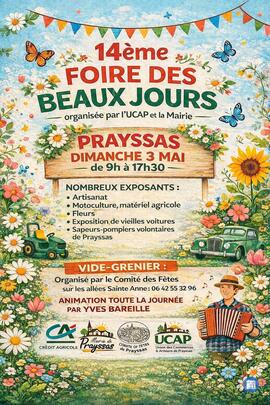 Image Vide-Grenier Foire des Beaux-Jours Prayssas (photo 1)