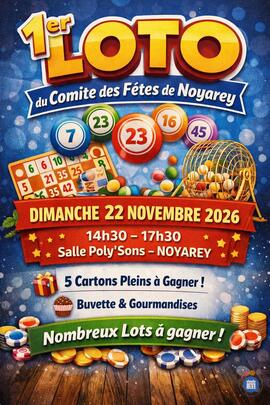 Image 1er LOTO DU COMITE DES FETES DE NOYAREY (photo 1)