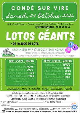 Image 2 LOTOS GEANTS ORGANISES PAR ASSOCIATION KOALA (photo 1)