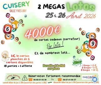 Image 2 mégas lotos les 25 et 26 avril (photo 1)