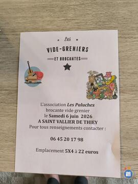 Image L'association les paluches organise uneBrocante vide grenier (photo 1)