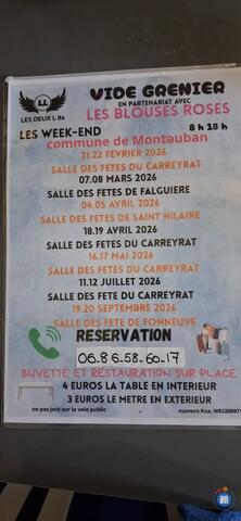 Image Vide grenier salle des fete de FONNEUVE Montauban (photo 1)
