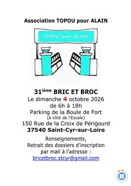 Image BRIC & BROC de l’Association TOPOU pour ALAIN (précédemment organisé par le CVJ) (photo 1)