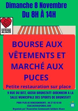 Image Bourse de vêtement et marché aux puces (photo 1)