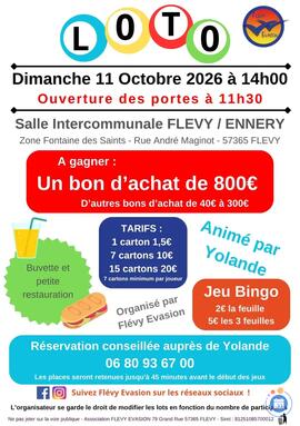 Image Grand Loto de FLEVY (photo 1)