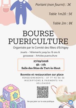 Image Bourse puériculture du Comité des fêtes d'Echigey (photo 1)