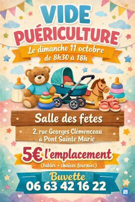 Image Vide puériculture / bourse aux jouets (photo 1)