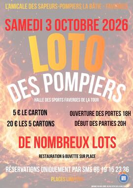 Image Loto des sapeurs pompiers (photo 1)