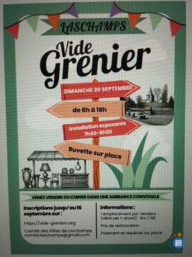 Image Vide grenier de Laschamps (photo 1)