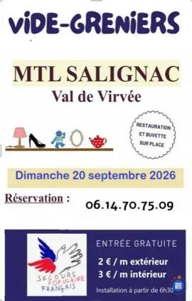 Image vide grenier du secours populaire de Val de virvée (photo 1)