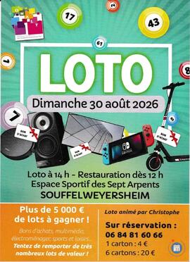 Image LOTO DE L'OMALT ANIME PAR CHRISTOPHE (photo 1)