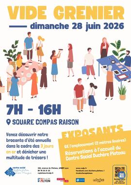 Image Vide Grenier Centre Social Duchère Plateau (photo 1)