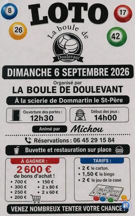 Image Loto de la boule de Doulevant (photo 1)