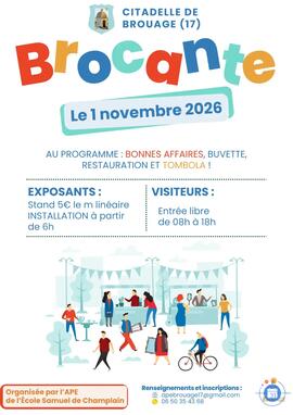 Image Grande Brocante de l'APE de Brouage (photo 1)