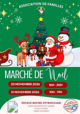 Image Marché de Noël de l’AFV78450 🎄 - Villepreux (photo 1)