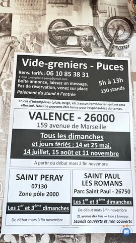 Image Vide greniers. les dimanches et jour feries le 14 mai (photo 1)