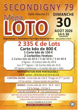 Image Méga Loto Association Part'Ages Accueil de Jour (photo 1)