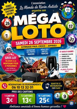 Image MEGA LOTO DU MONDE DE KEVIN AUTISTE (photo 1)