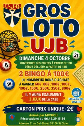 Image Gros Loto UJB St Dizier (photo 1)