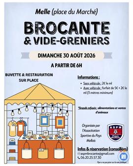 Image 9ème brocante vide greniers de l'ASPM (photo 1)