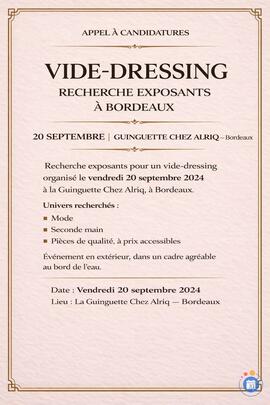 Image Le Dernier Shopping de l’Été — Vide-Dressing (photo 1)