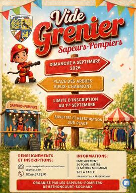 Image Vide grenier sapeurs-pompiers de Bethoncourt (photo 1)
