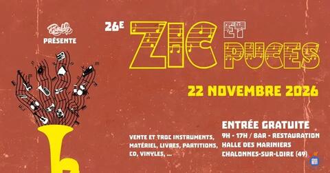 Image Zik et Puces 26 ème édition Vente, échange de tout sur la musique (photo 1)