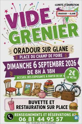 Image Vide grenier du Comité d'animation (photo 1)