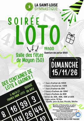 Image SUPER LOTO ANIME PAR NATHALIE CAILLOT (photo 1)