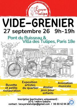 Image Vide-greniers de l'association L'Ecuyer à la Tulipe (photo 1)