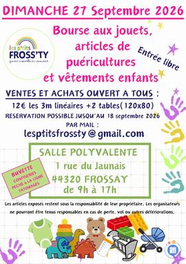 Image bourse aux jouets, articles de puéricultures et vêtements enfants (photo 1)