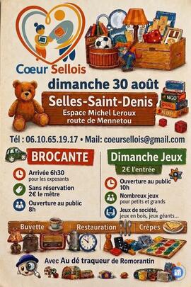 Image Brocante , Vide grenier et Dimanche jeux de sociètès (photo 1)