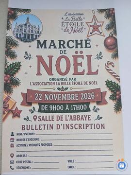 Image Marché de noël de l association la belle étoile de noël (photo 1)