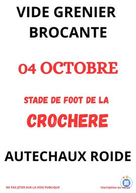 Image 1er vide grenier-brocante de la crochère (photo 1)