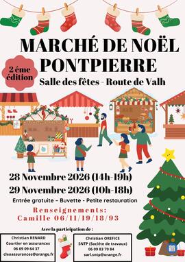 Image Marché de Noël Pontpierre (photo 1)
