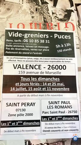 Image Vide greniers les 1 er et 3 eme. Dimanches (photo 1)