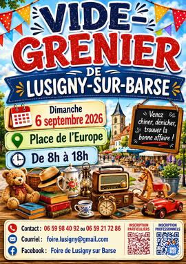 Image Vide grenier de Lusigny sur Barse (photo 1)
