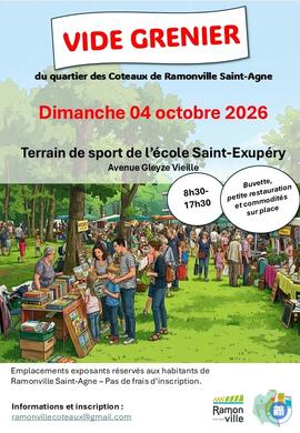 Image Vide grenier des Coteaux de Ramonville Saint Agne (photo 1)
