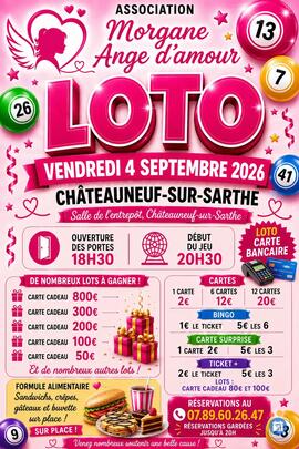 Image SUPER LOTO ASSOCIATION MORGANE ANGE D'AMOUR (photo 1)
