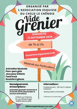 Image Vide Grenier du CHSLD Le Chênois (photo 1)