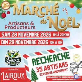 Image 6 ème Marché de Noël Artisanal & Producteur de Lairoux (photo 1)
